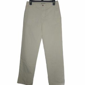 Polo Ralph Lauren Boys White Khaki Pants Size 18 NWOT